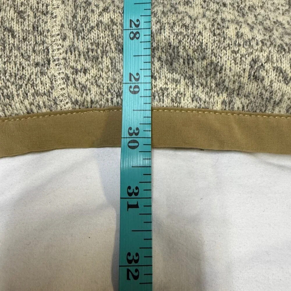 The North Face Gordon Lyons Vest XL‎ Gray Khaki Trim EUC